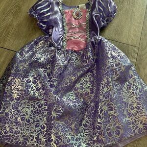 Disney Princess Rapunzel Core Dress Sz Girls 4-6x
